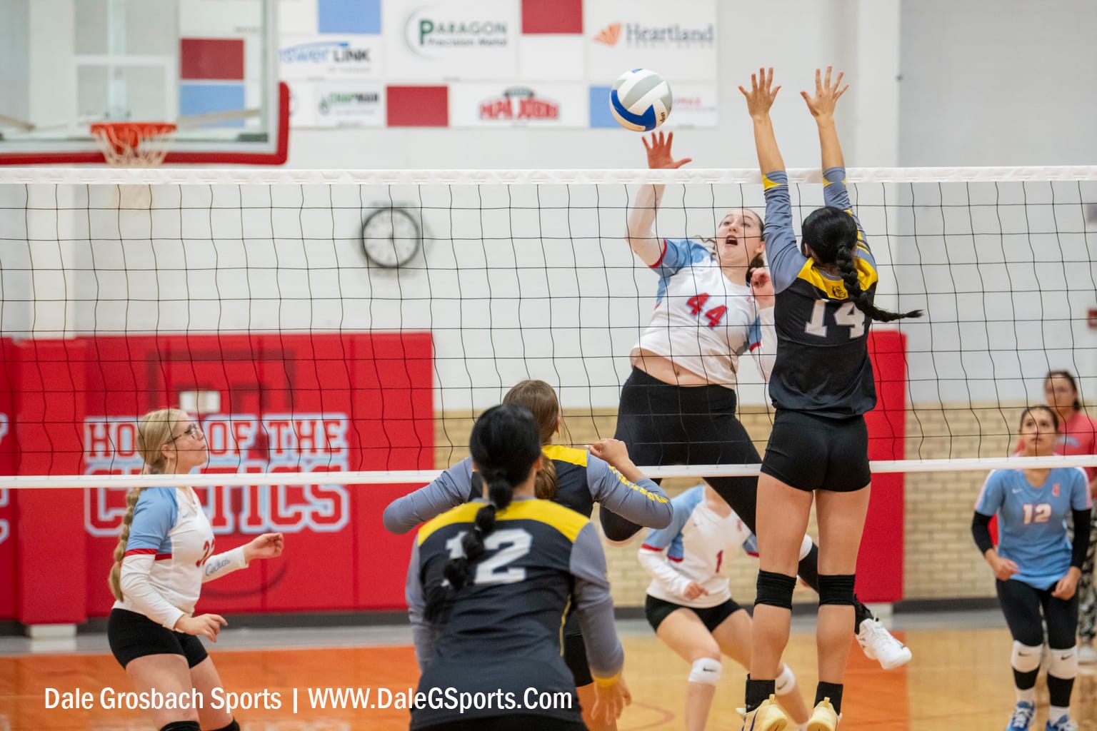 Bennington sweeps Trinity Catholic in volleyball doubleheader