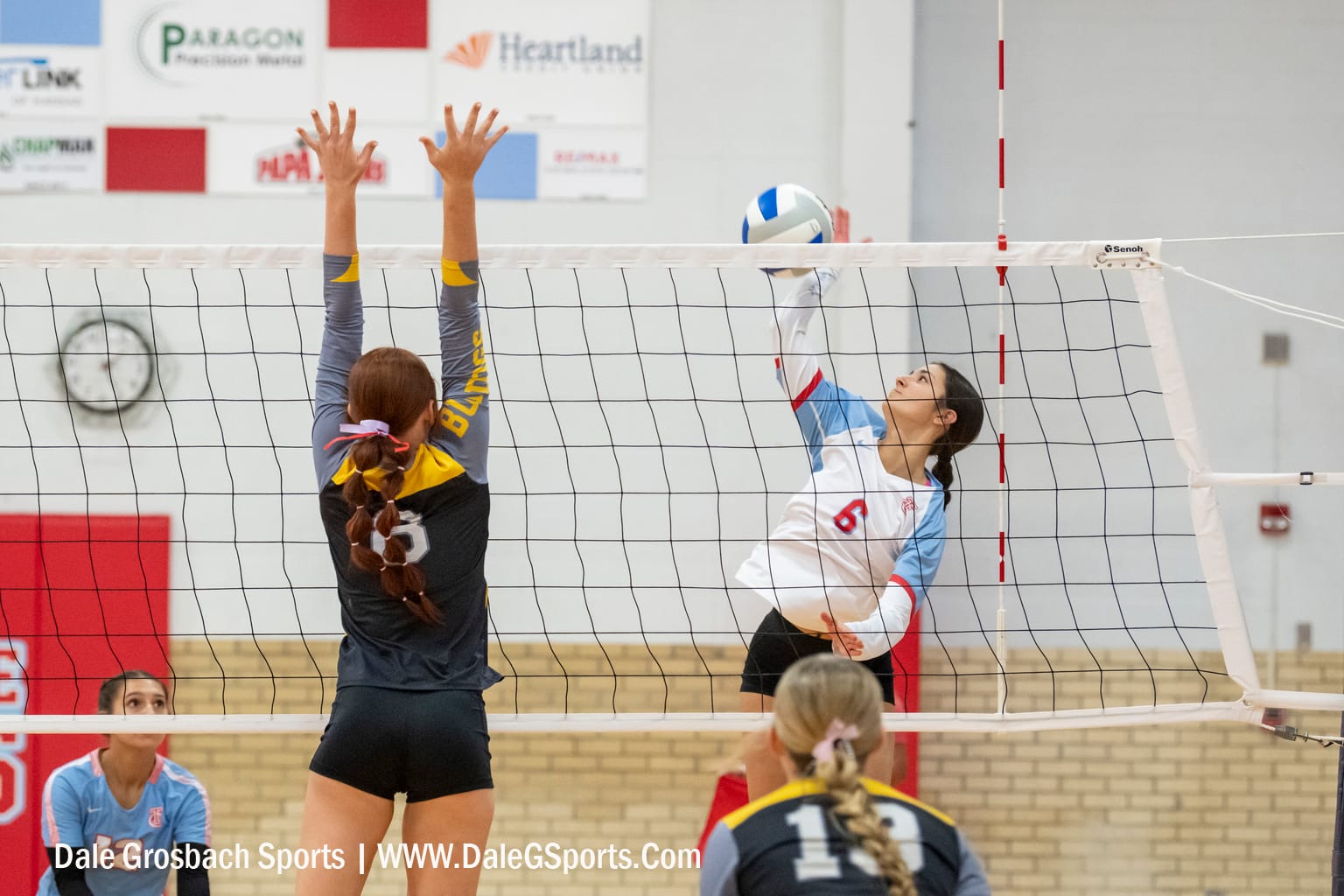Bennington sweeps Trinity Catholic in volleyball doubleheader