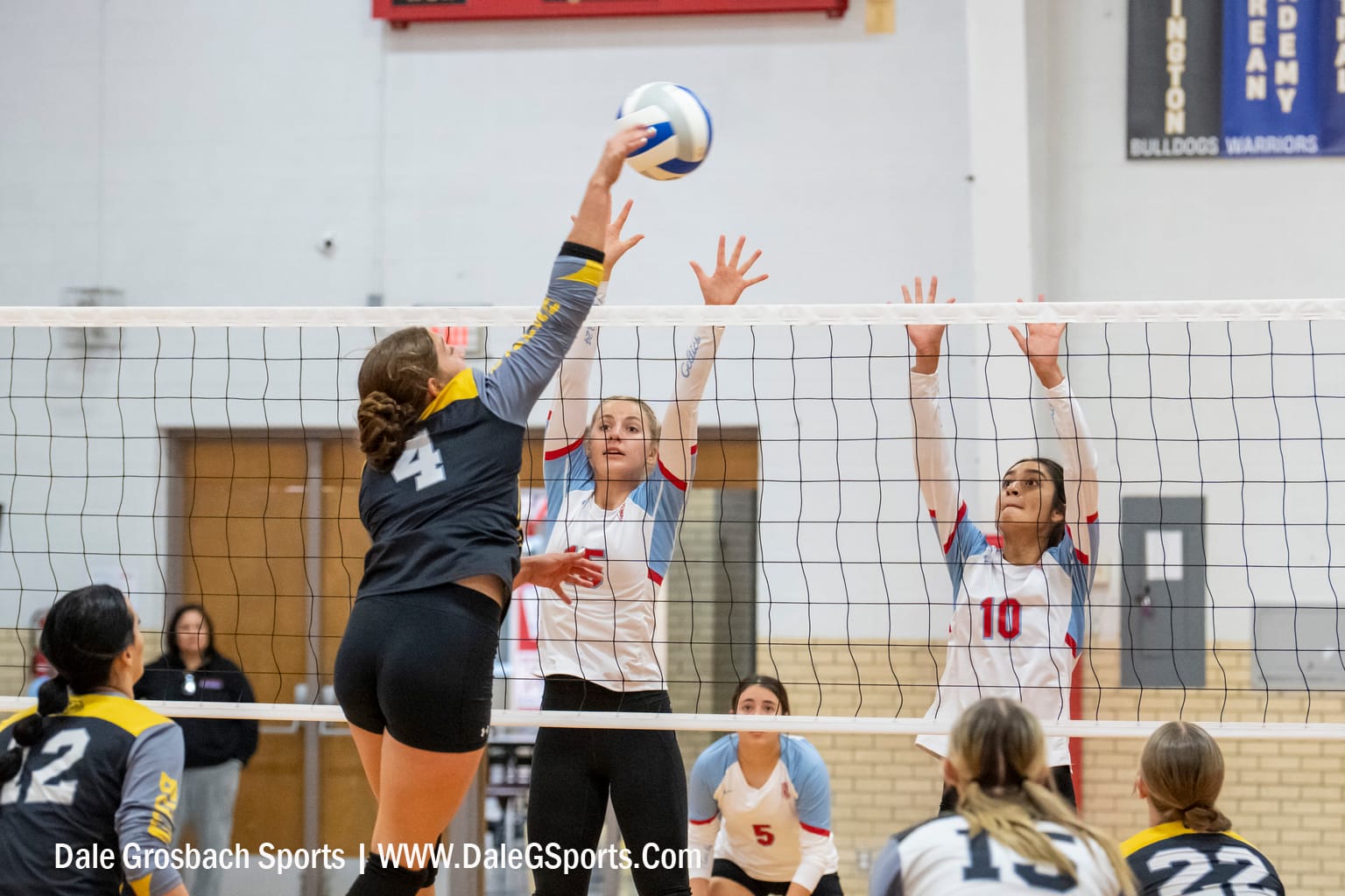 Bennington sweeps Trinity Catholic in volleyball doubleheader