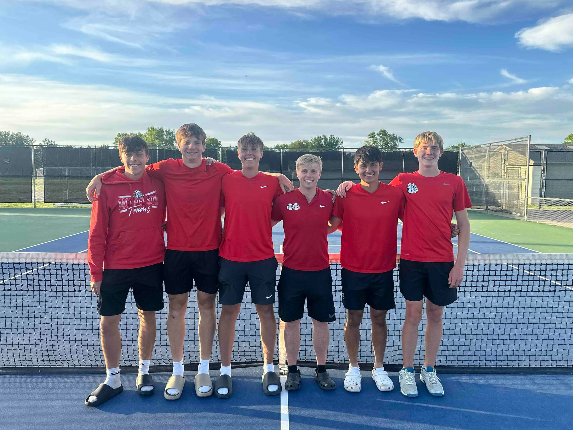 MCPHERSON BULLPUPS SECURE 4TH PLACE AT COMPETITIVE AVCTL DIVISIONS 3 & 4 LEAGUE TENNIS MEET