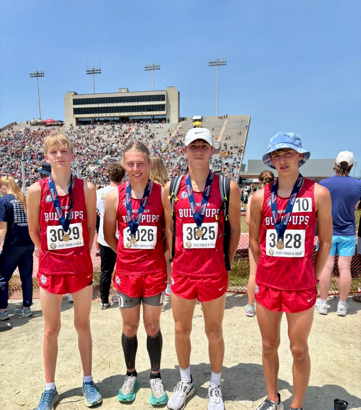 Bullpups Shine at State Track Meet, Muehler Claims 3200m Title