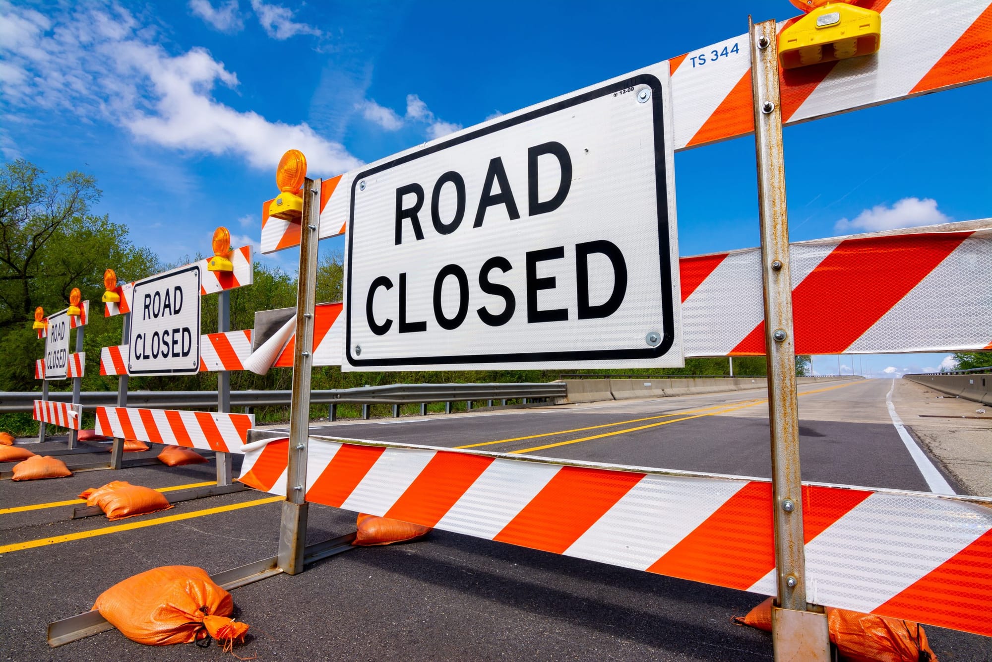 Multiple road closures affect Reno County travel