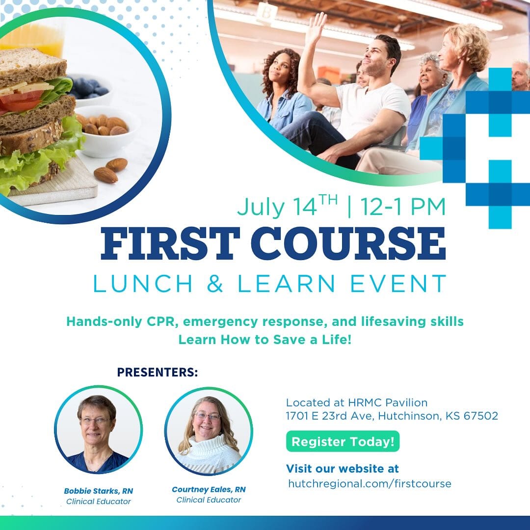 Hutchinson Regional Medical Center offers free CPR training event