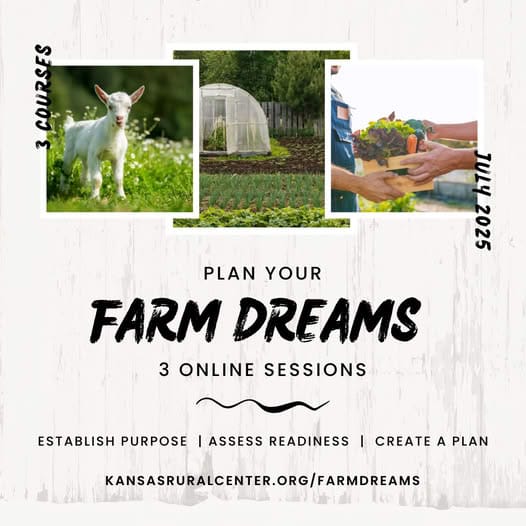 Kansas Rural Center offers virtual farm planning classes