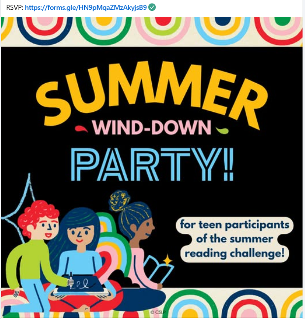 Hutchinson Public Library Celebrates Summer Reading Success with Wind-Down Party