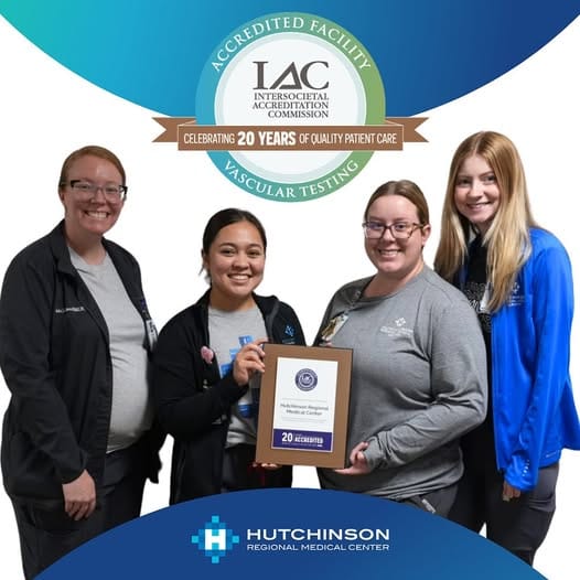 Hutchinson Regional Medical Center Receives 20-Year Accreditation Recognition
