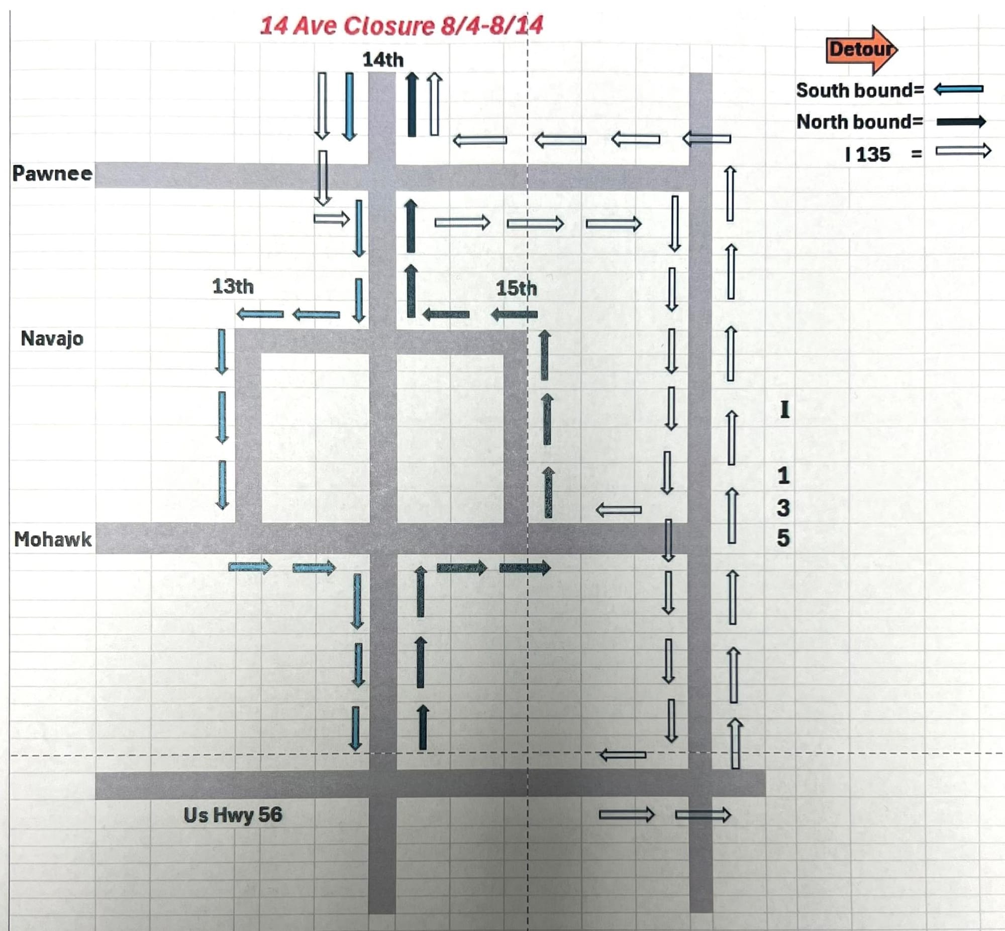 14th Avenue to Close for 10 Days Starting Monday