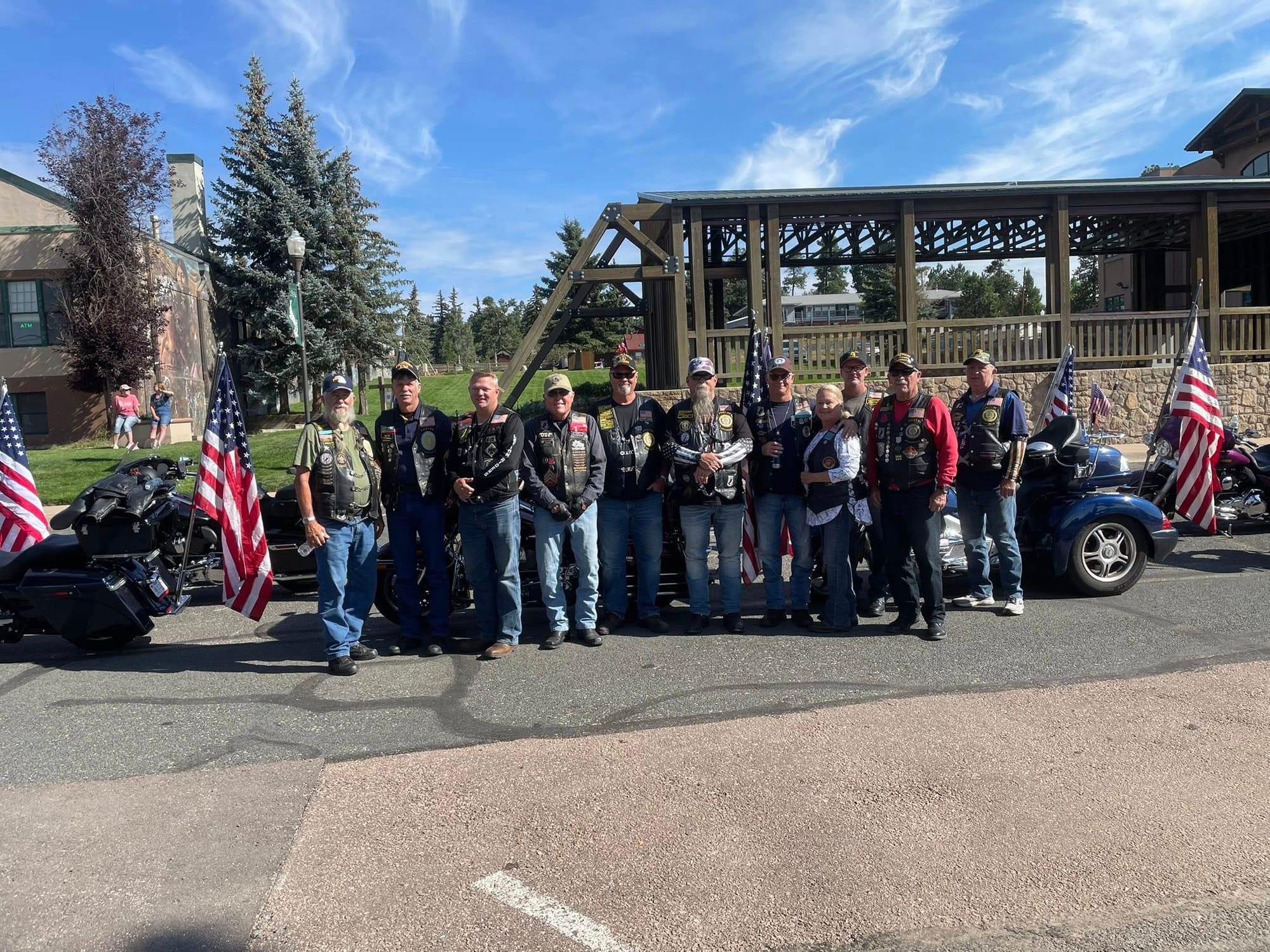 Hutchinson American Legion Members Participate in Colorado Veterans Memorial Ride