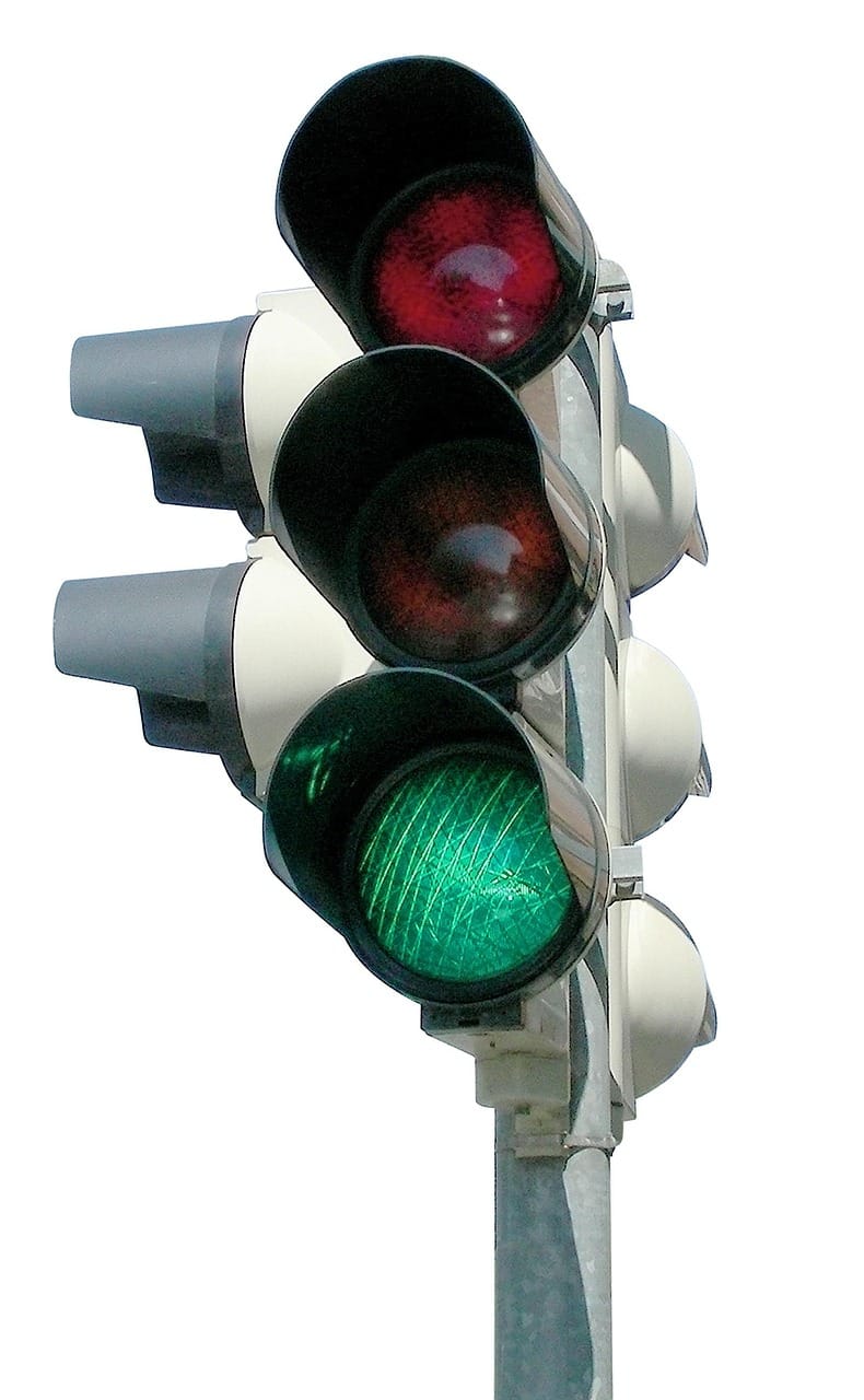 Temporary Traffic Lights Installed at Main Street Intersections for State Fair