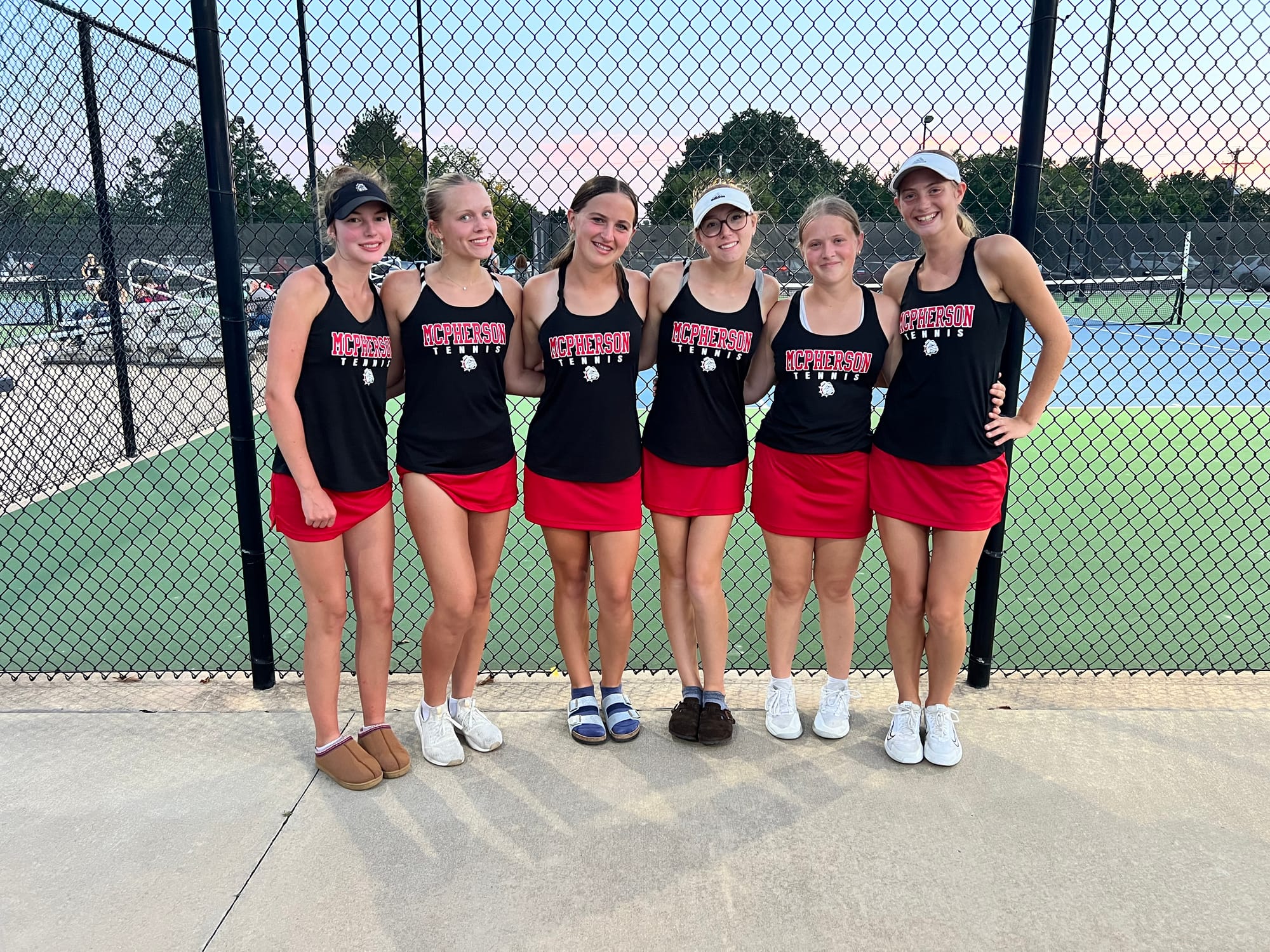 McPherson JV Tennis Dominates Buhler Tournament