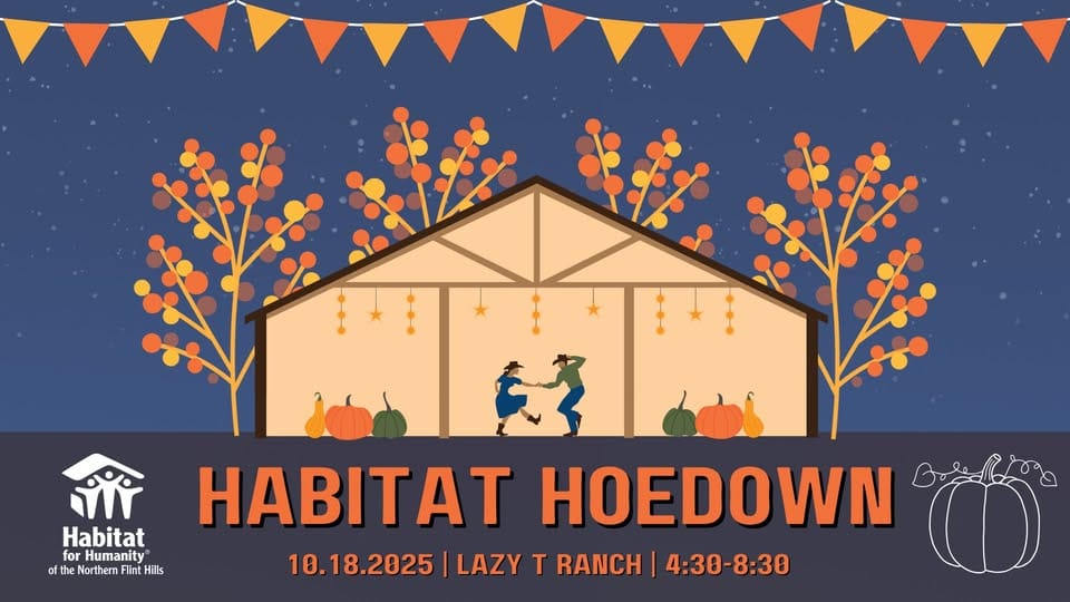 Habitat for Humanity to host annual hoedown fundraiser at historic Flint Hills ranch