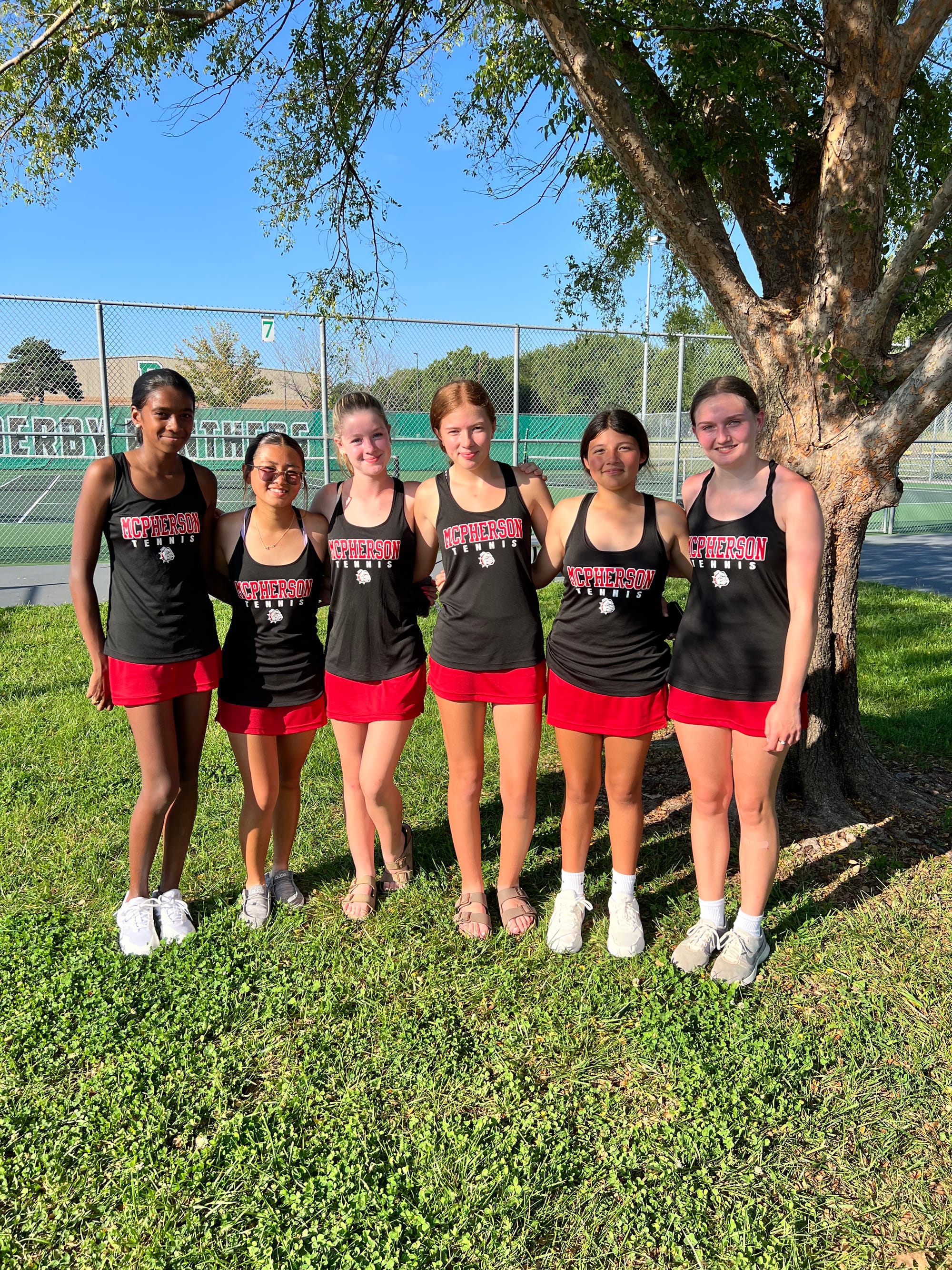 McPherson JV Tennis Dominates Tournament with Perfect Sweep