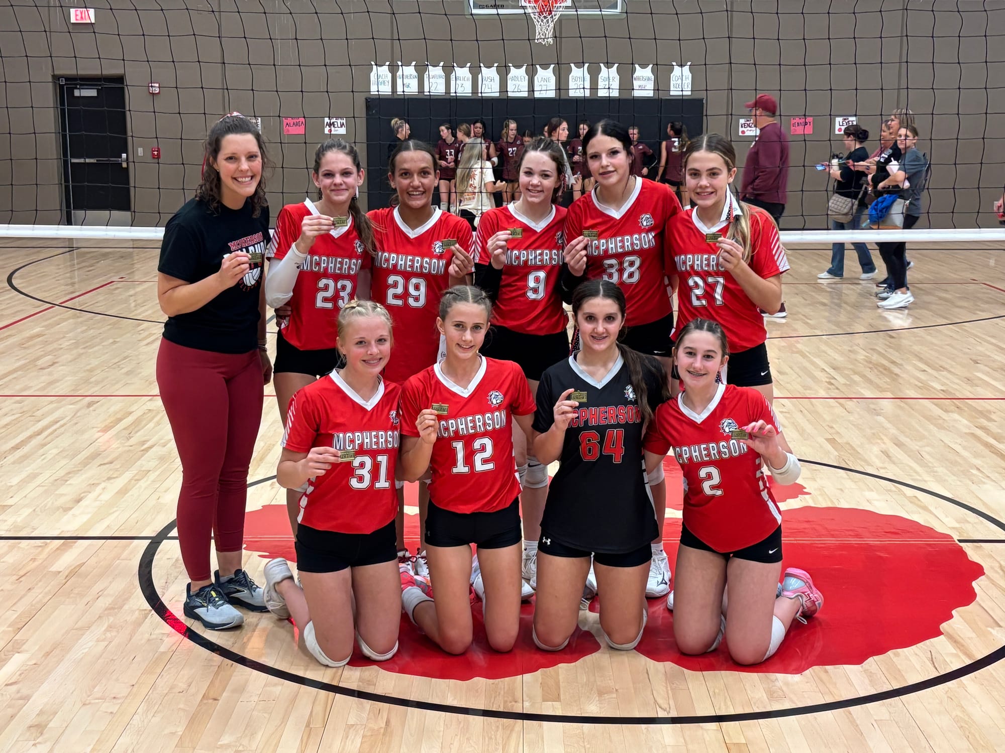 Undefeated! MMS 8th Grade Volleyball Captures Patriot League North Championship