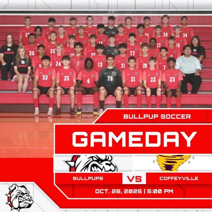 Bullpups Dominate Coffeyville 5-0 in Regional Opener