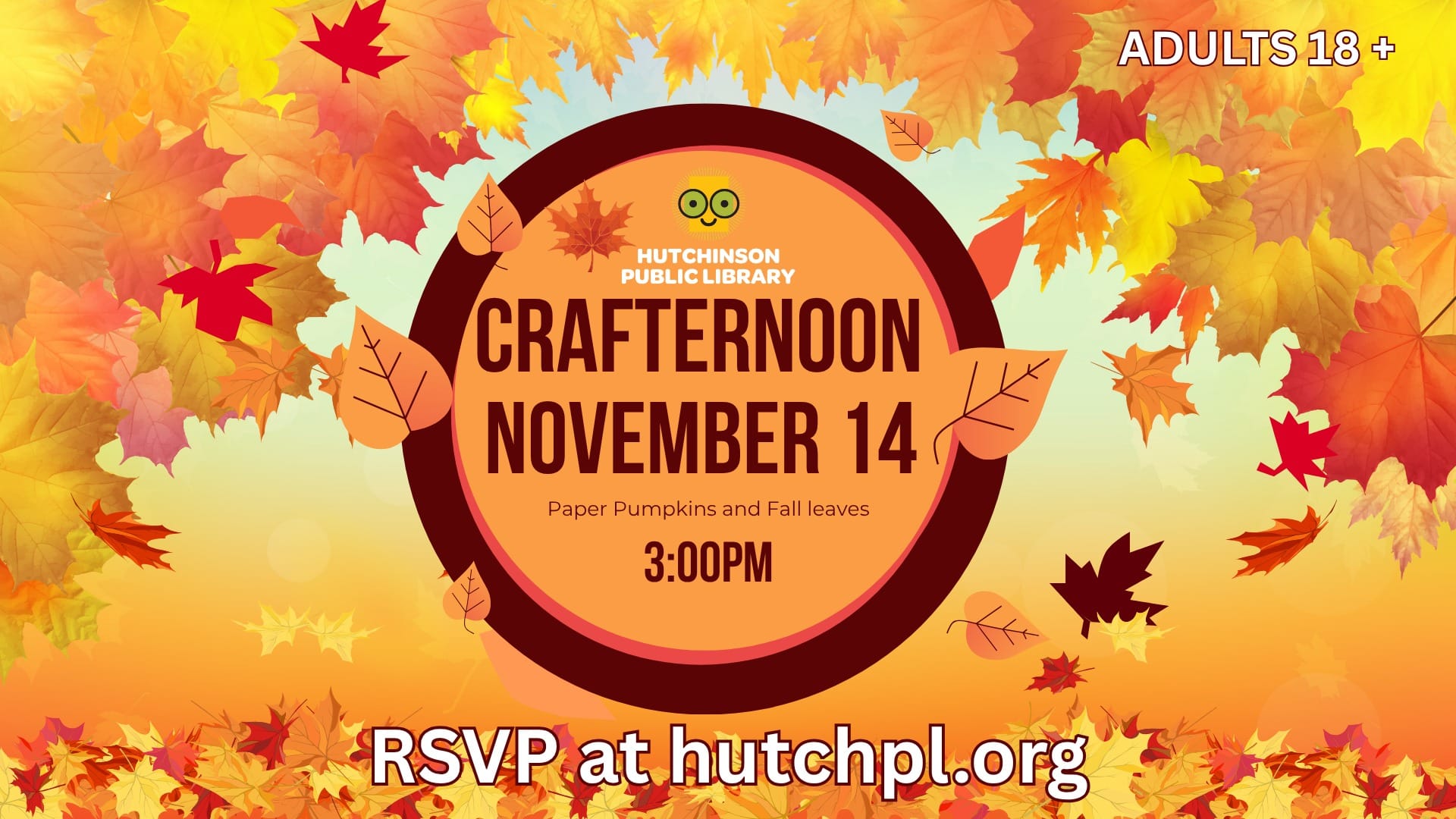 Hutchinson Public Library to host fall Crafternoon event