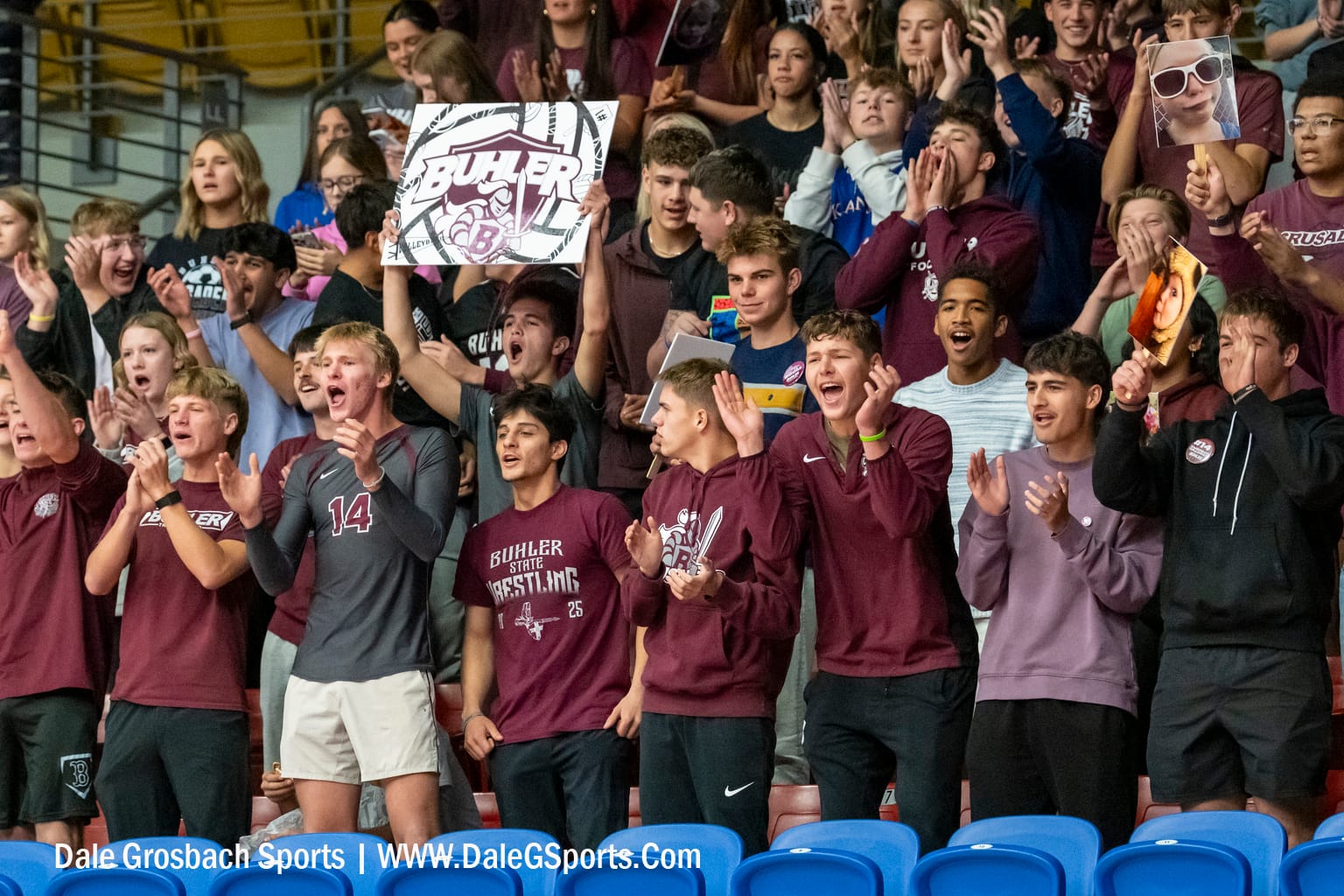 Buhler volleyball falls in state tournament pool play
