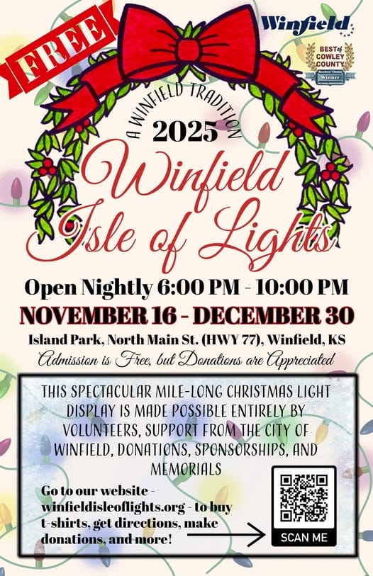 Winfield Isle of Lights Opens Sunday for 2025 Season