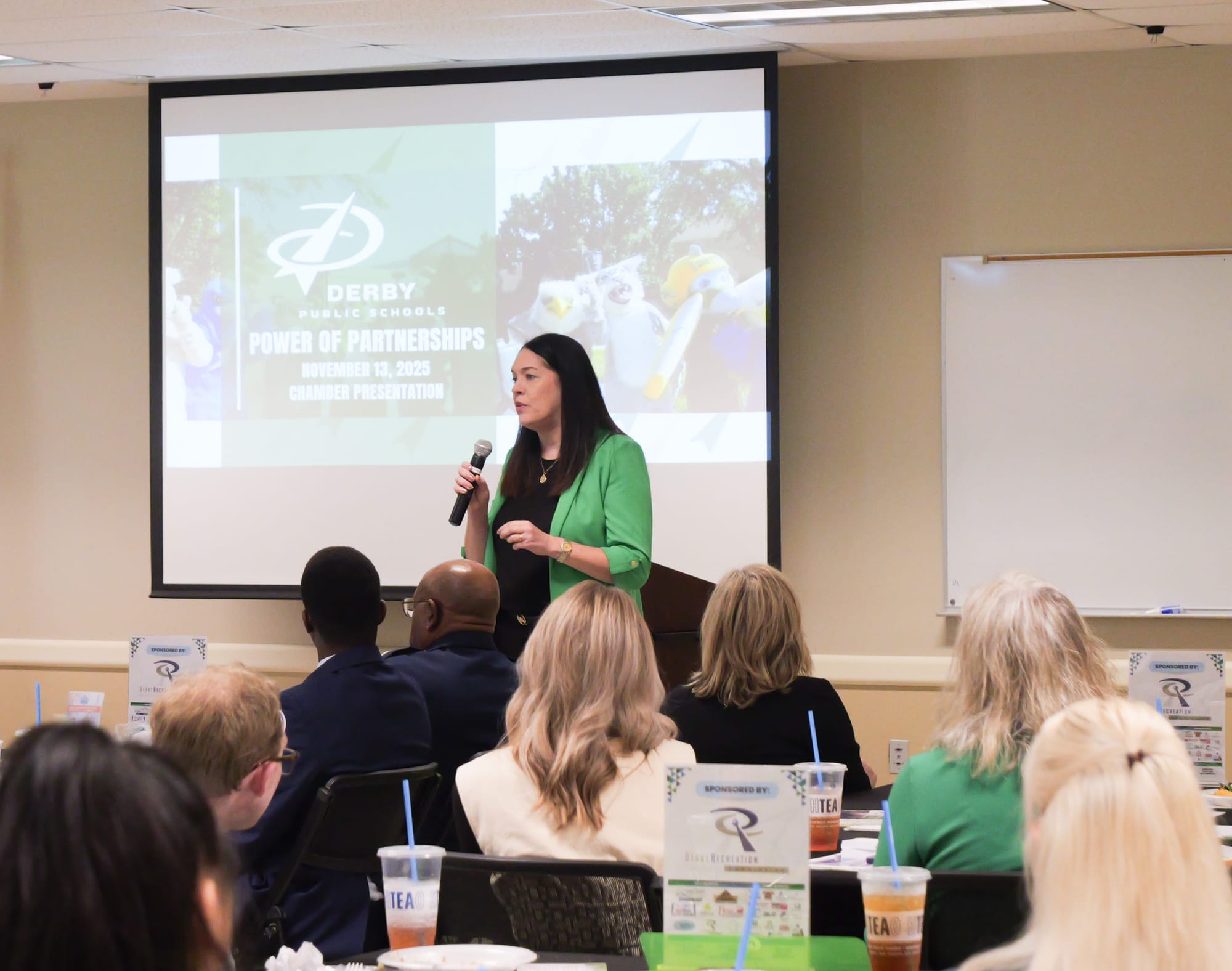 Derby High School Students Showcase Career Programs at Chamber Luncheon