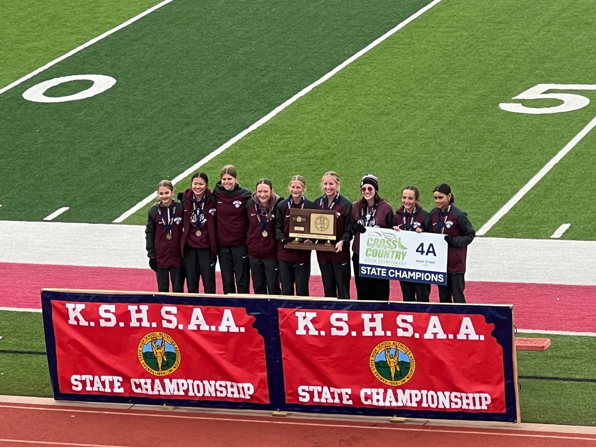 Hutchinson-area runners bring home 2 state titles, 3rd-place finish