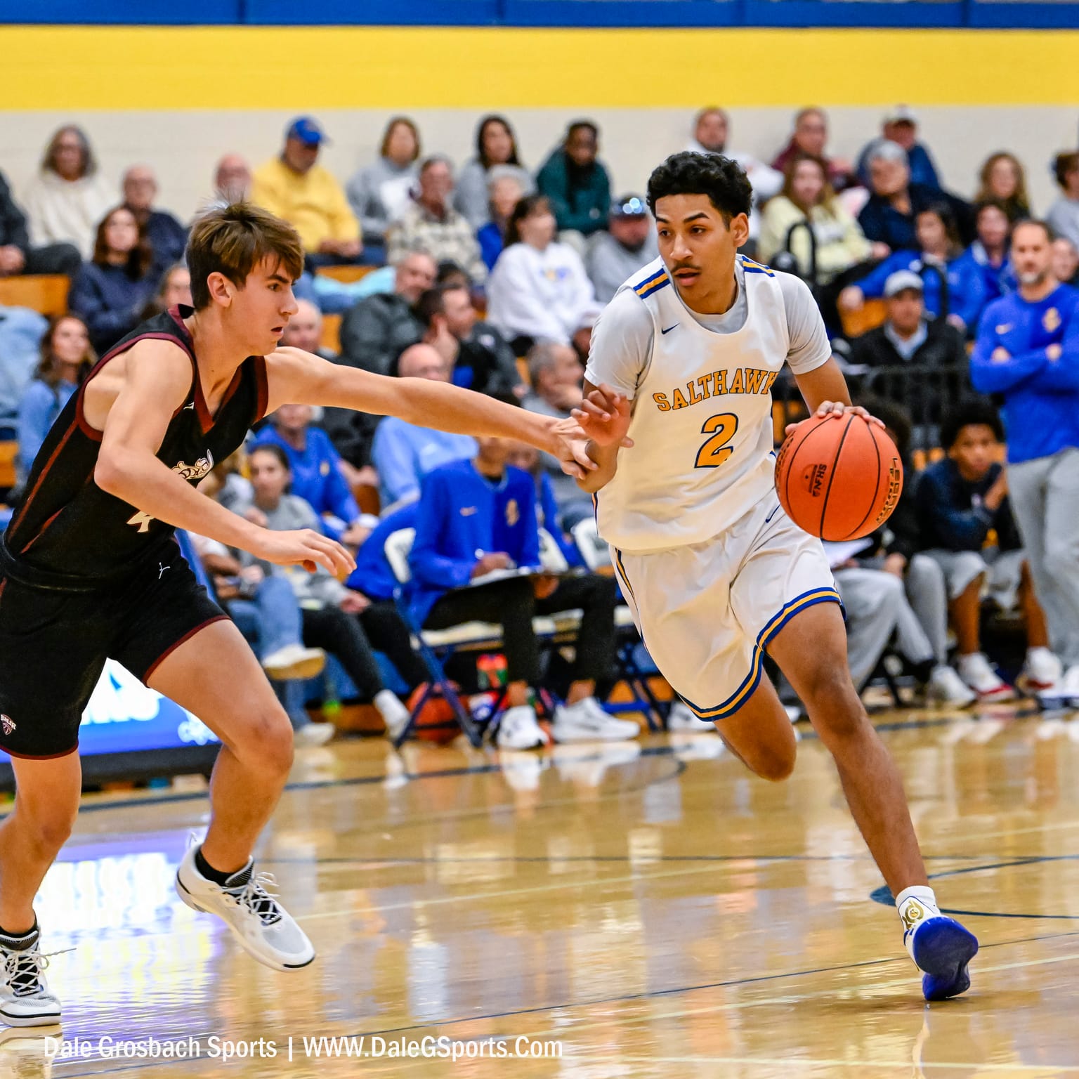 Buhler stuns Hutchinson with buzzer-beater 3-pointer in 65-64 win