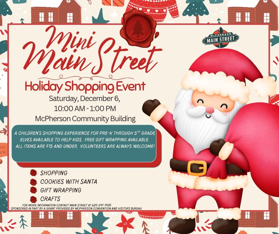 Mini Main Street Returns Saturday for Children's Holiday Shopping Experience