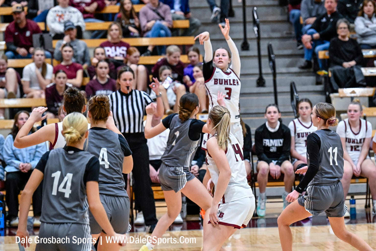 Buhler edges Augusta 36-33 behind Voss, strong second half