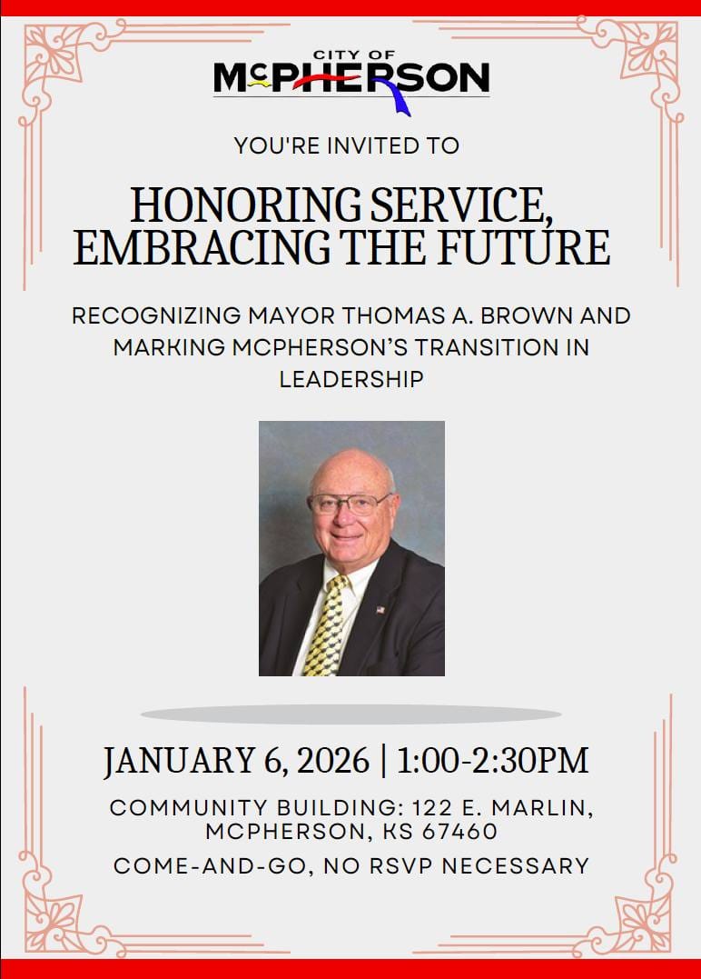 City to Honor Outgoing Mayor Brown in Leadership Transition Ceremony