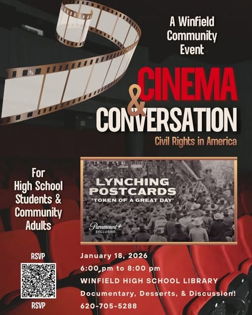Winfield High School to Host MLK Day Cinema Event