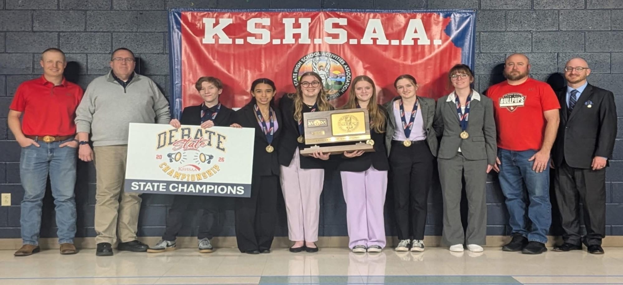 McPherson 4-Speaker Debate Team Captures State Championship