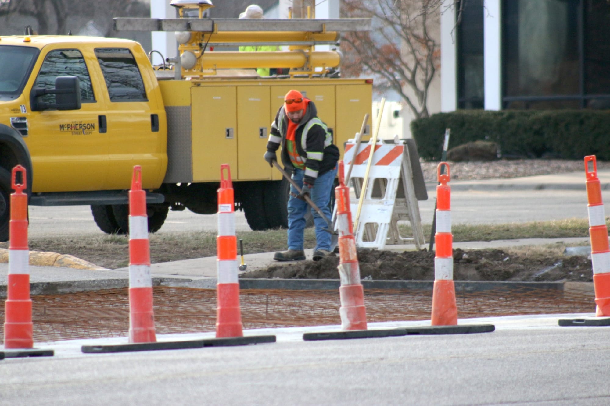 South Entrance to McPherson Dillon's Remains Closed for Reconstruction