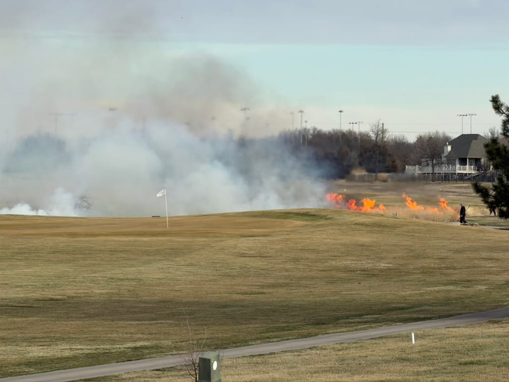 Controlled Burns Underway at Turkey Creek Golf Course