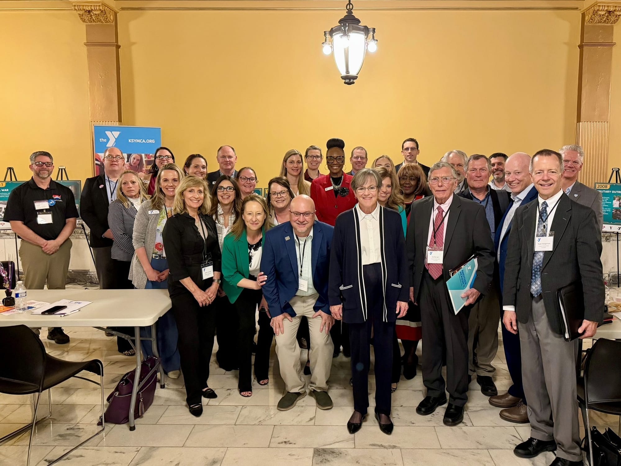 McPherson YMCA Leaders Advocate at State Capitol