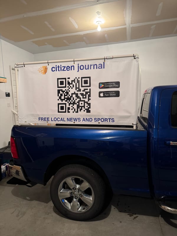 LOOK FOR CITIZEN JOURNAL IN MAY DAY PARADE TODAY