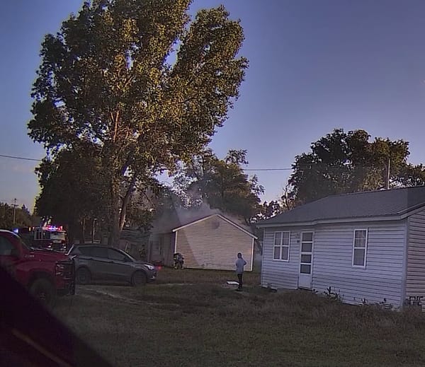 Hutch Fire Department responds to area fire