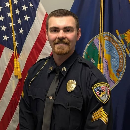 Hutchinson Police Promote Tyler Proctor to Sergeant