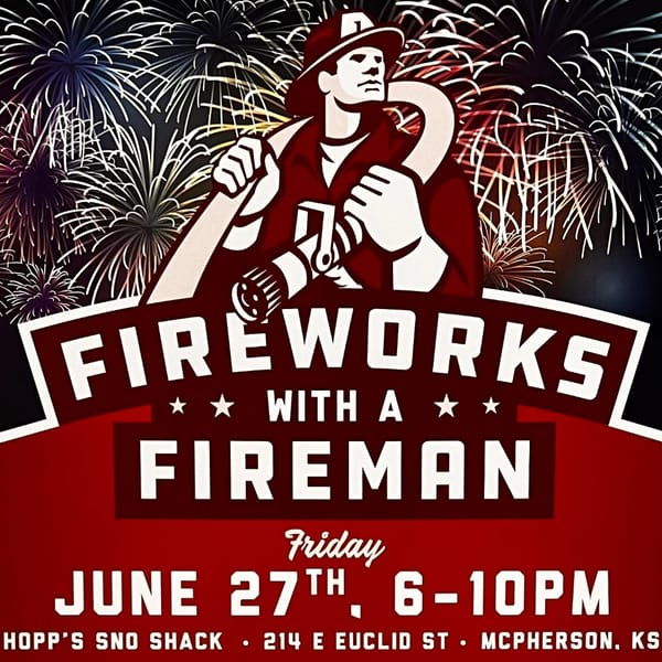 Fireworks with a Fireman Returns This Friday