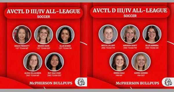 Lady Bullpups Earn Multiple AVCTL Division 3 Soccer Honors