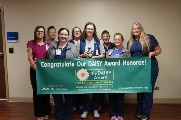 Hutchinson nurse receives DAISY Award