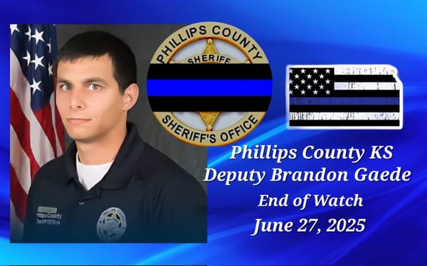 Local First Responders Honor Fallen Deputy on I-135