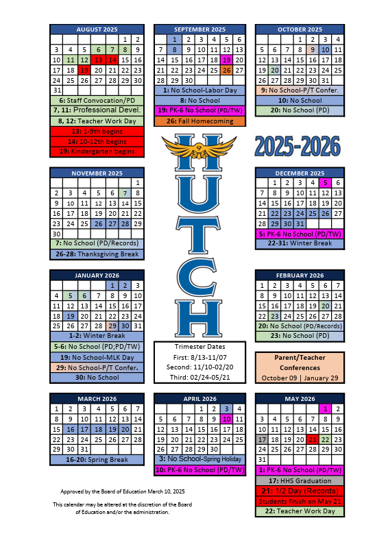 USD 308 announces back-to-school information