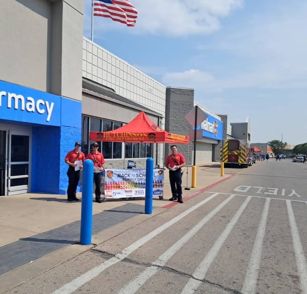 Hutchinson Fire Department Raises $55,757 in Annual School Supply Drive
