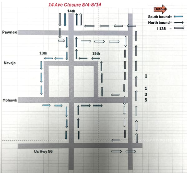 14th Avenue to Close for 10 Days Starting Monday