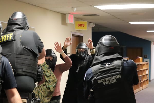 Local Law Enforcement Conducts Active Shooter Response Training