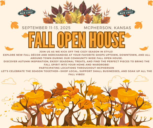Fall Open House Set for September 11-13