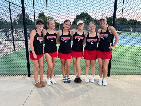 McPherson JV Tennis Dominates Buhler Tournament