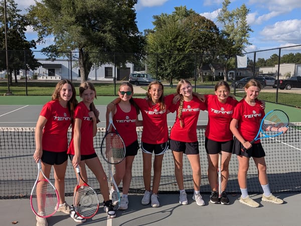 McPherson Middle School Tennis Tops El Dorado in Road Dual