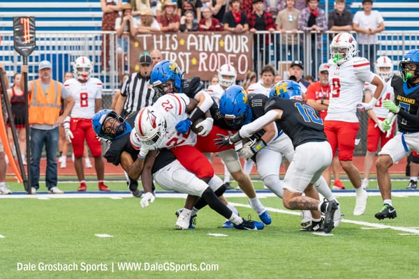 Eagles soar past Salthawks 56-19 in conference matchup