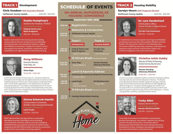 McPherson Hosts Fifth Annual Housing Conference