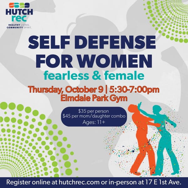 Hutchinson Recreation Department Offers Self-Defense Workshop for Women