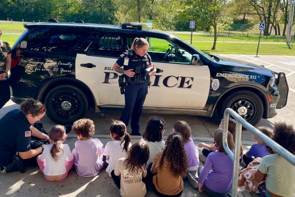 Riley County Police visit honors White Cane Day